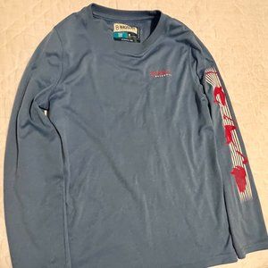 Moisture wicking outdoor fishing shirt